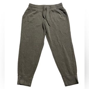 Athletic Works Grey Joggers Large 12-14 Polyester Mix